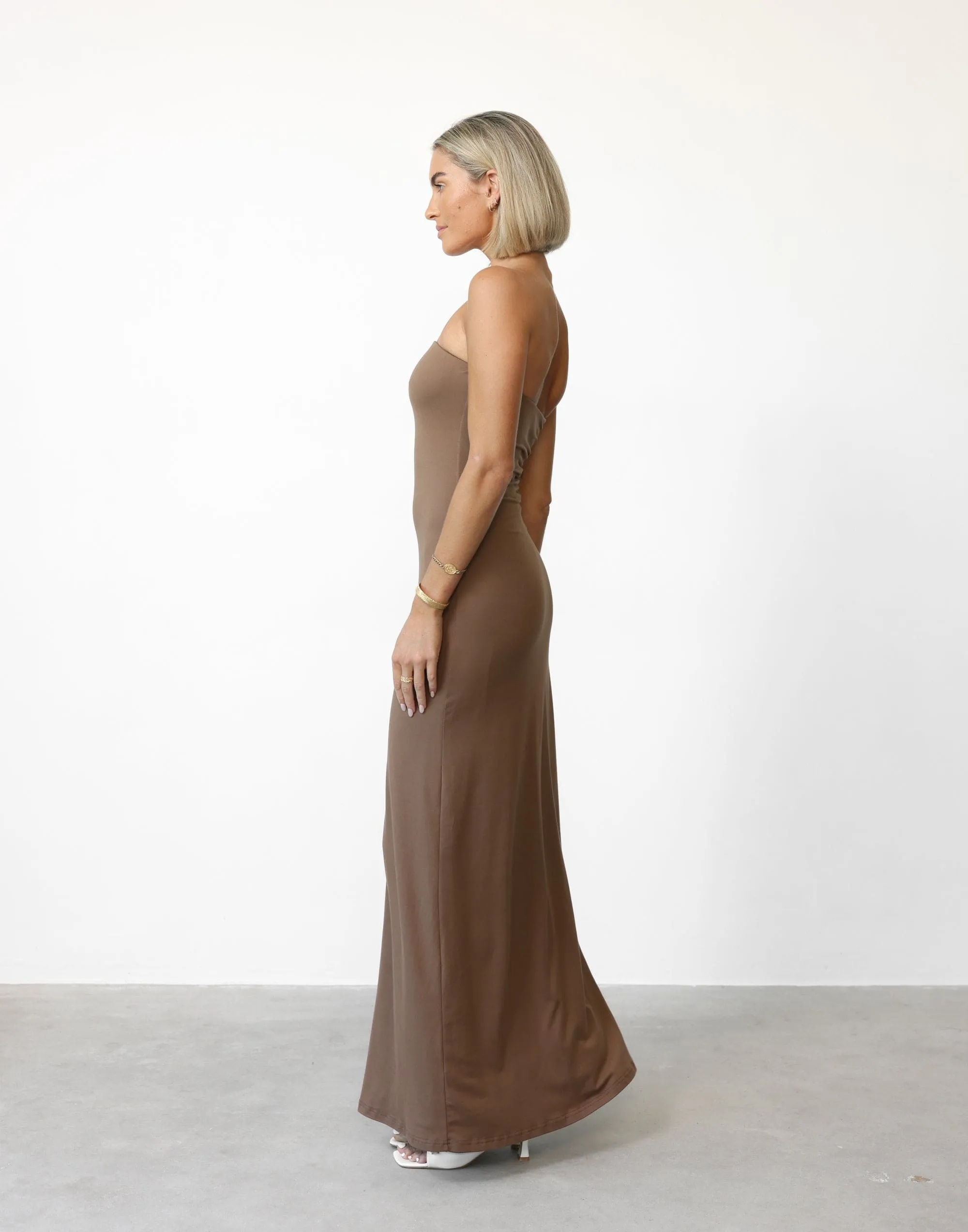 Ada Maxi Dress (Mocha)