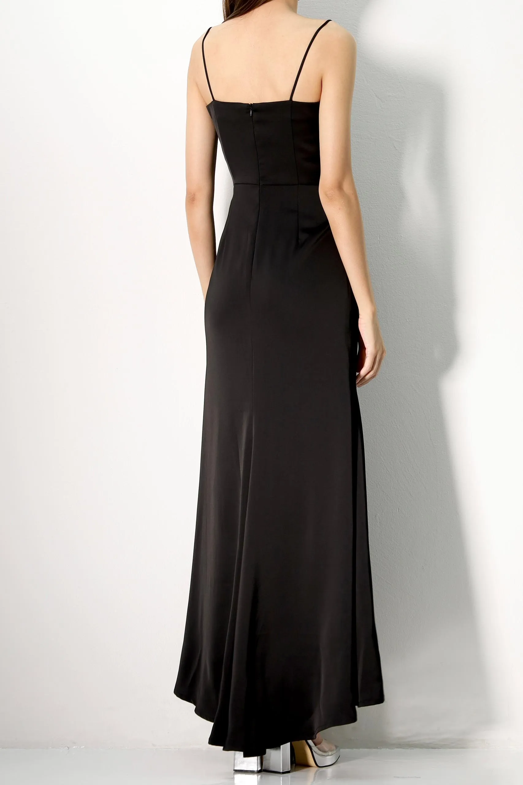 Alice Evening Satin Gown