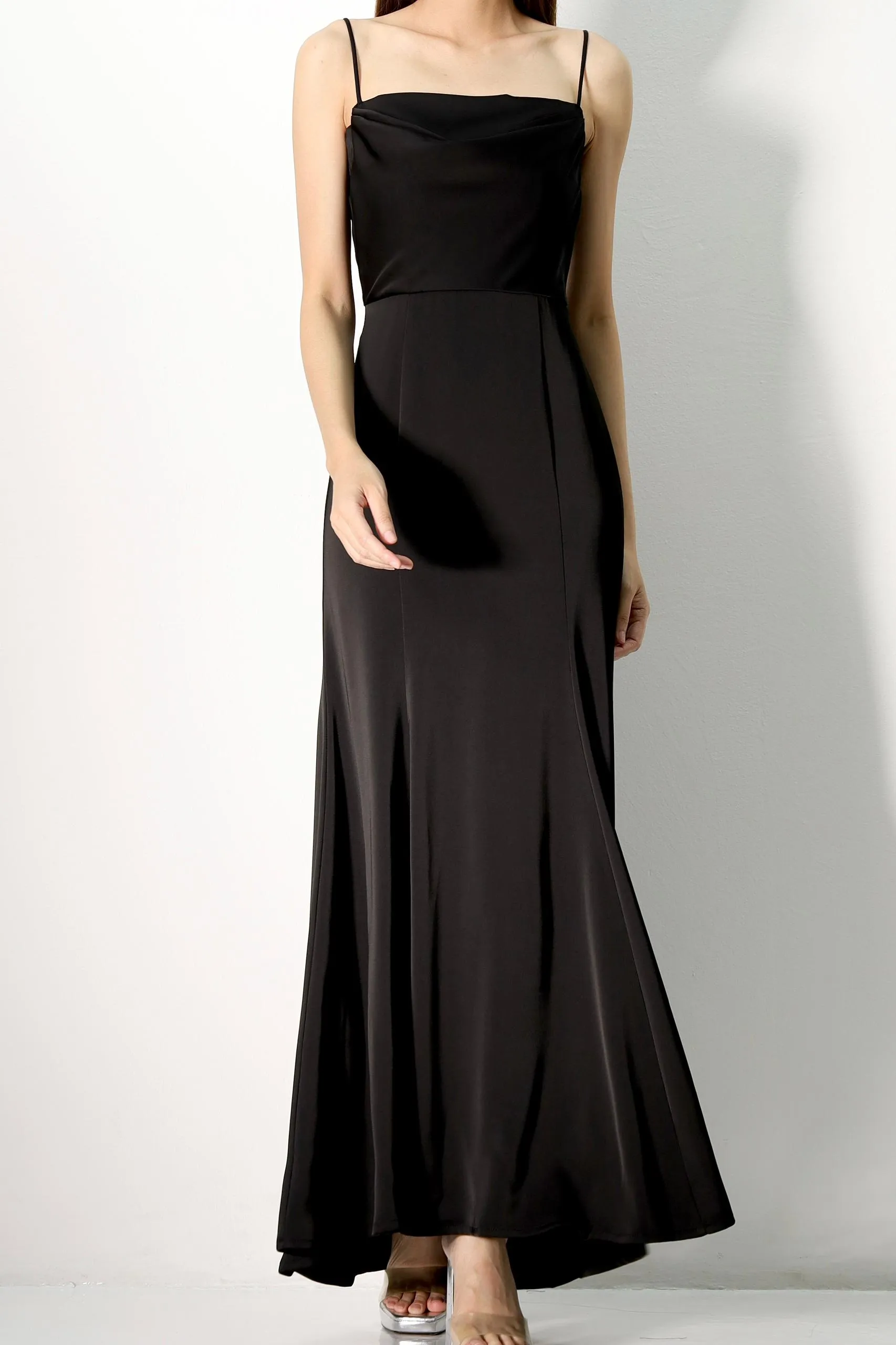 Alice Evening Satin Gown