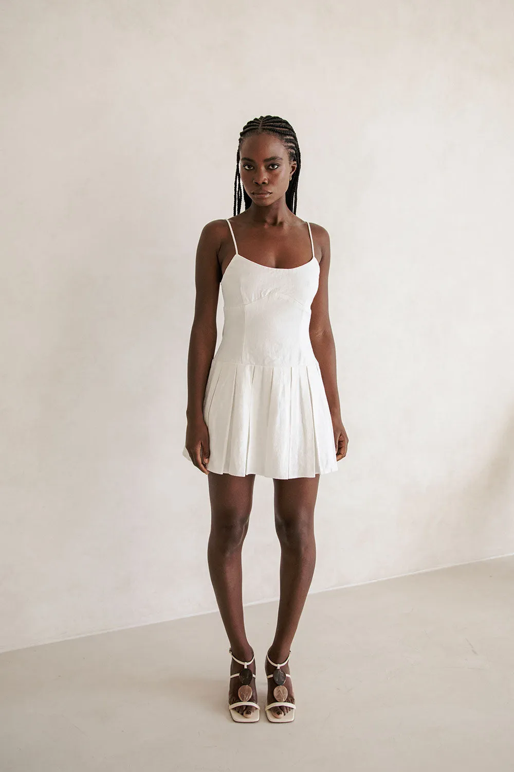 Angelica Dress - White