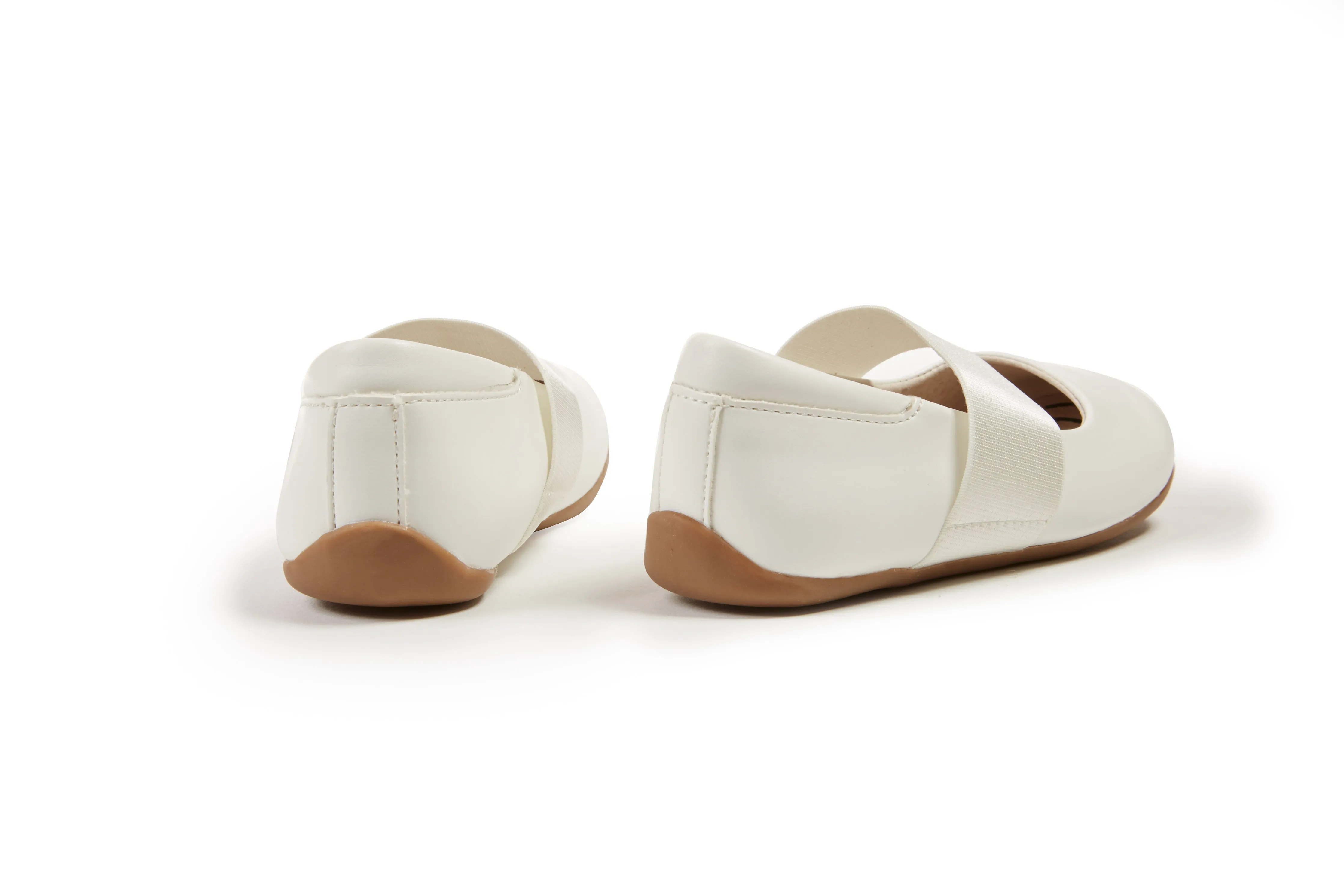 BELLA Ballet Flat | White