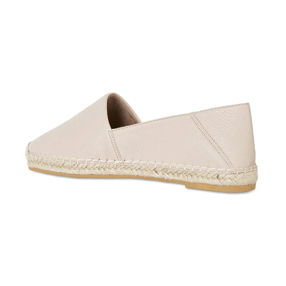 Bella Loafer in Nude Fabric