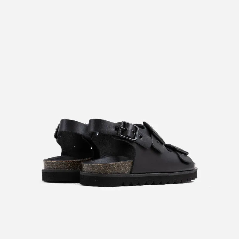 Boss Om Black Chunky Sandals