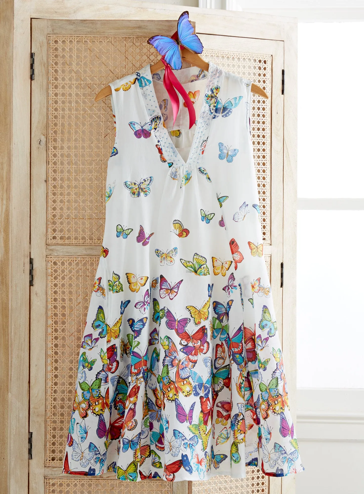 Bright Butterfly Sundress