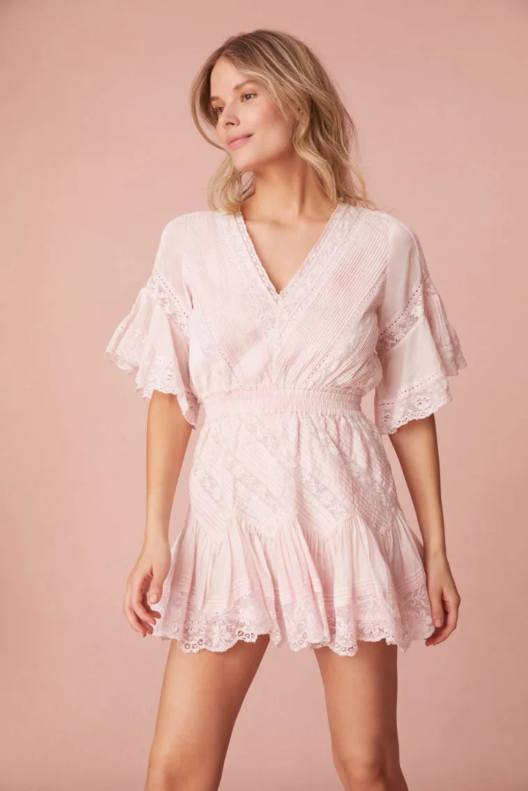 Calamina Lace Mini Dress