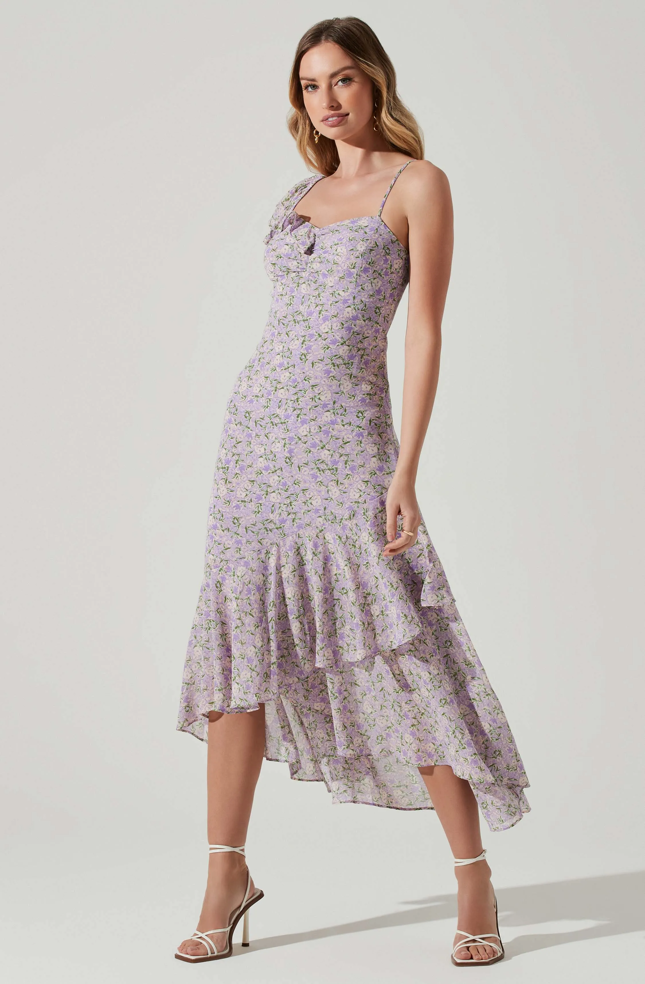 Camelia Floral Midi Dress