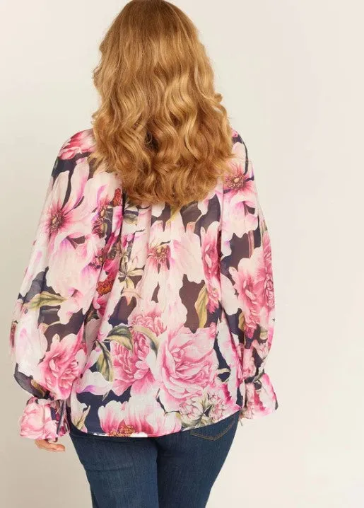 Floral  Blouse