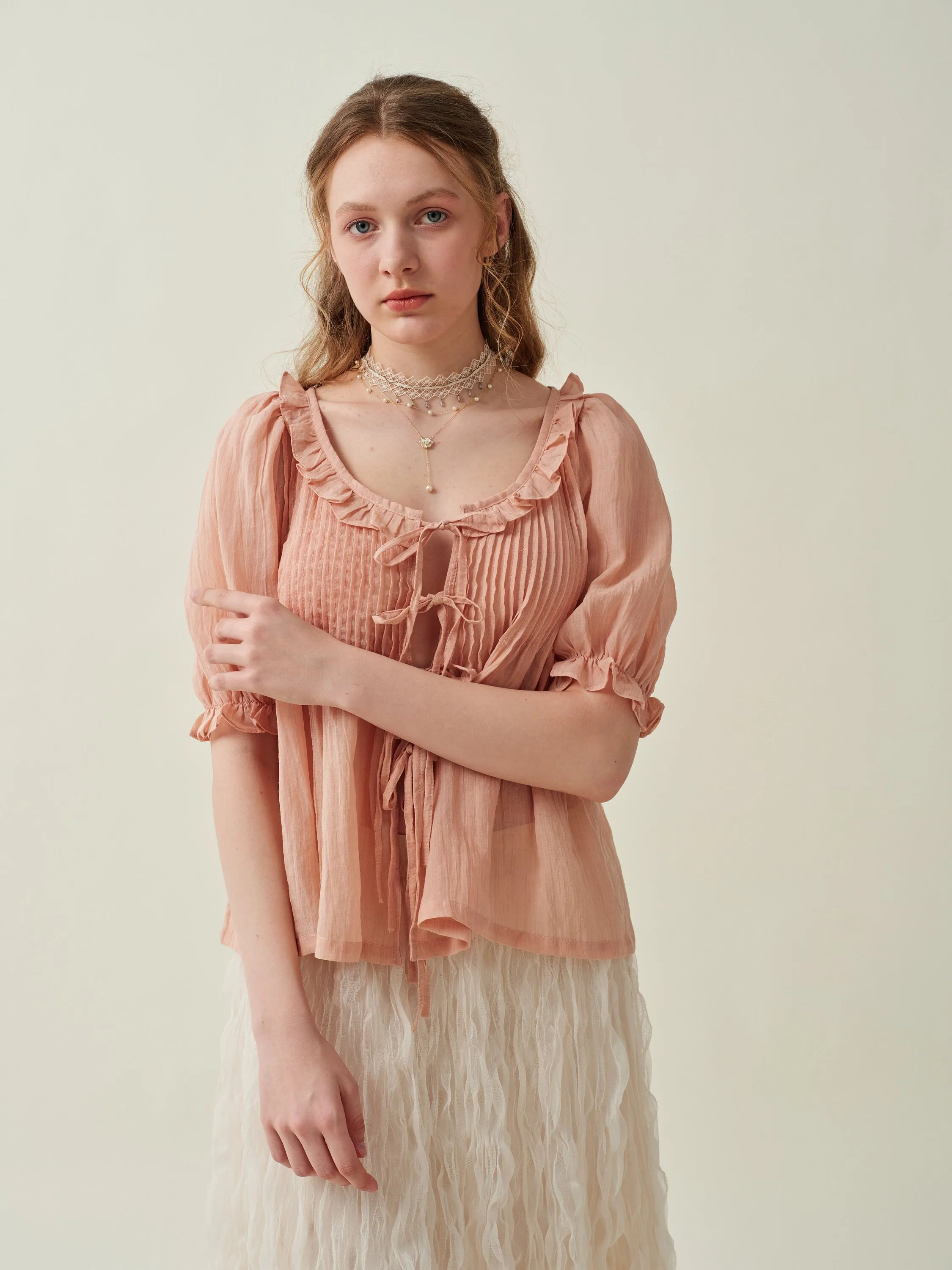 Louise 11 | handmade victorian vintage linen blouse