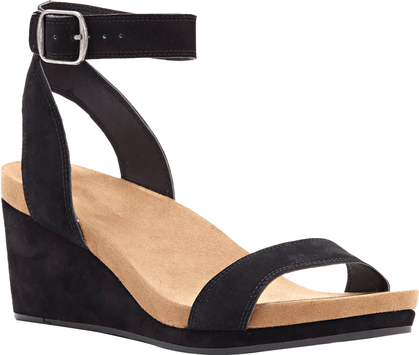 Myra Women Black Wedges