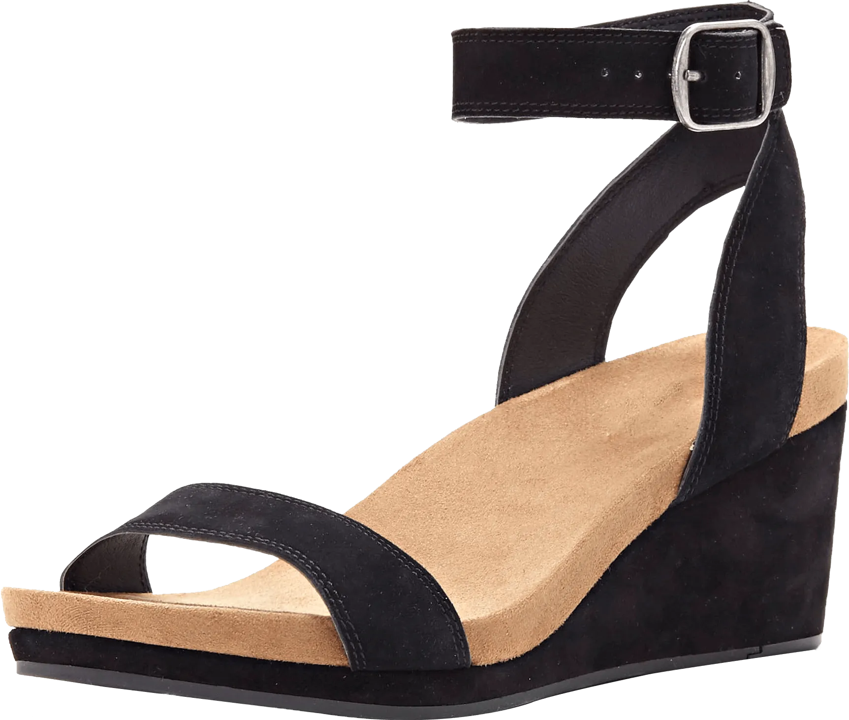 Myra Women Black Wedges