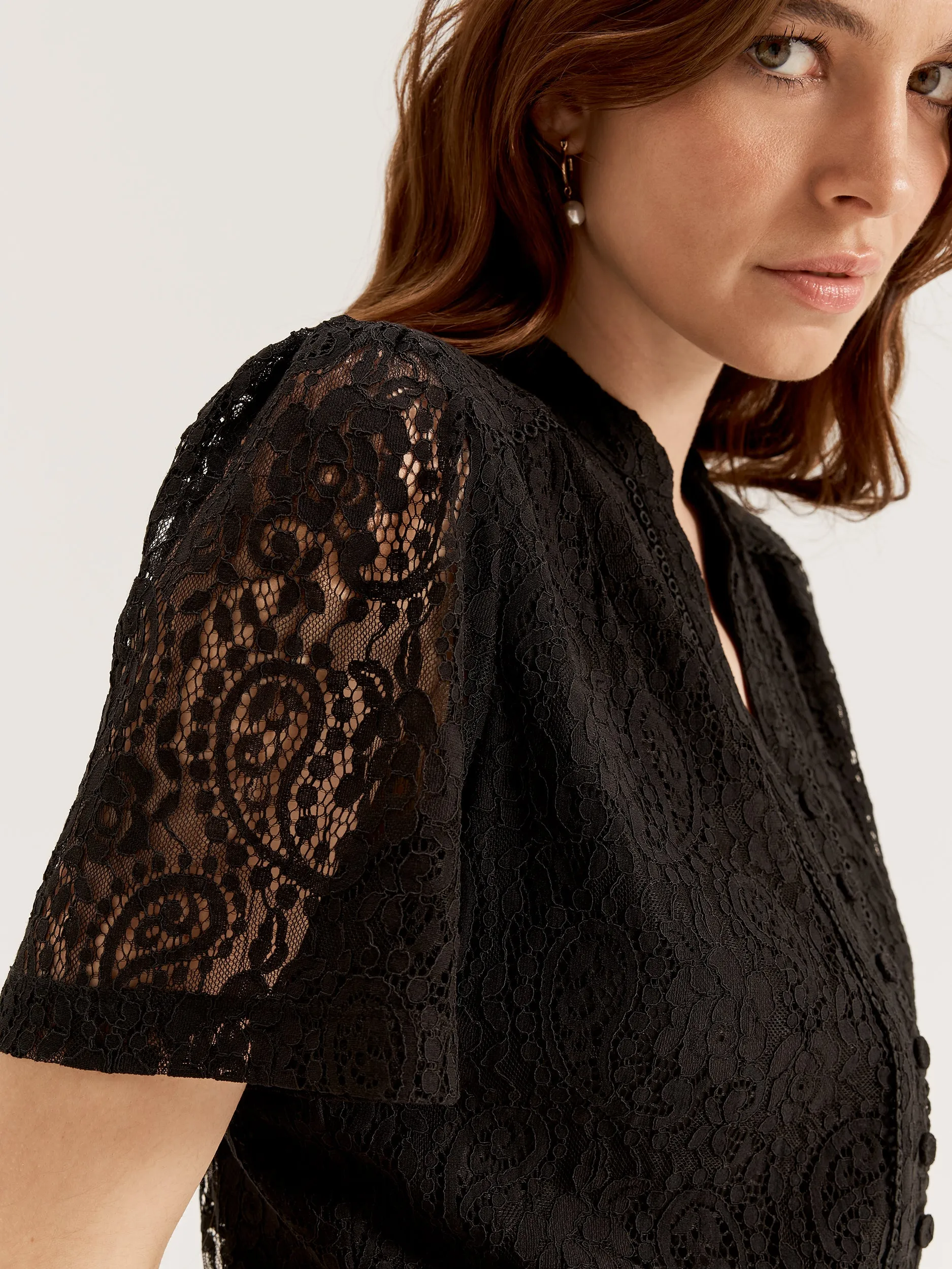 Paisley Lace Blouse