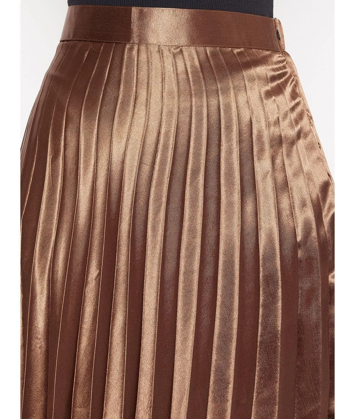 Pleated Midi Skirt