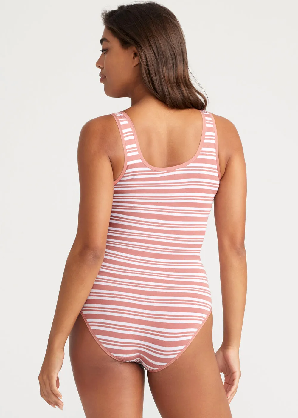 Ruby Shaping Full Back Bodysuit - Cotton Seamless