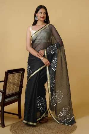 Teejh Avani Kota Embroidered Saree